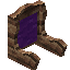 Purple Fir Fancy Seat Back