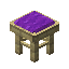 Purple Birch Seat