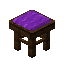 Purple Dark Oak Seat