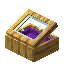 Purple Cradlewood Display Case