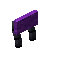 Purple Lunar Raised Seat Back
