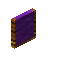 Purple Aurum Flat Seat Back