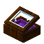 Purple Edelwood Display Case
