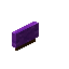 Purple Edelwood Small Seat Back