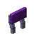 Purple Otherplanks Raised Seat Back