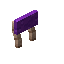 Purple Baobab Raised Seat Back
