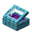 Purple Blue Bioshroom Display Case