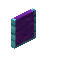 Purple Blue Bioshroom Flat Seat Back