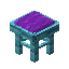 Purple Blue Bioshroom Seat