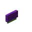 Purple Green Bioshroom Small Seat Back