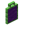 Purple Green Bioshroom Tall Seat Back