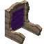 Purple Larch Fancy Seat Back