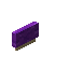 Purple Palm Small Seat Back