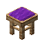 Purple Pine Seat