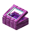Purple Pink Bioshroom Display Case