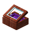 Purple Redwood Display Case