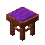 Purple Redwood Seat