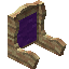 Purple Mangrove Fancy Seat Back