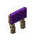Purple Mangrove Raised Seat Back