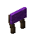 Purple Wigglewood Raised Seat Back