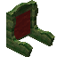 Red Florus Fancy Seat Back