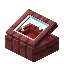 Red Redwood Display Case