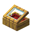 Red Cradlewood Display Case