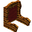 Red Aurum Fancy Seat Back