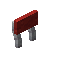 Red Fungyss Raised Seat Back