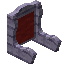 Red Otherplanks Fancy Seat Back