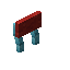 Red Blue Bioshroom Raised Seat Back
