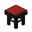 Red Brimwood Seat