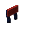 Red Cobalt Raised Seat Back