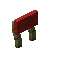 Red Cypress Raised Seat Back