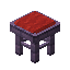 Red Mauve Seat