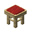 Red Palm Seat