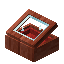 Red Redwood Display Case