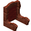 Red Redwood Fancy Seat Back