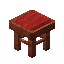 Red Redwood Seat
