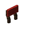 Red Canopy Raised Seat Back