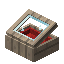 Red Mining Display Case