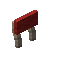 Red Mining Raised Seat Back