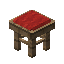 Red Twilight Oak Seat