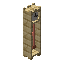 Palm Grandfather Clock