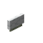 White Echo Small Seat Back