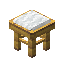 White Cradlewood Seat