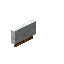 White Aurum Small Seat Back