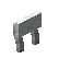 White Fungyss Raised Seat Back
