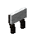 White Blackwood Raised Seat Back