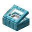 White Blue Bioshroom Display Case